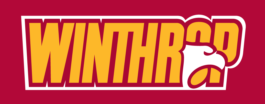 Winthrop Eagles 1995-Pres Wordmark Logo v4 diy iron on heat transfer
